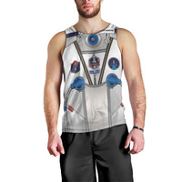 Personalized Astronaut Men Tank Top Space Diving Suit - Wonder Print Shop