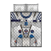 Personalized Astronaut Quilt Bed Set Space Diving Suit - Wonder Print Shop