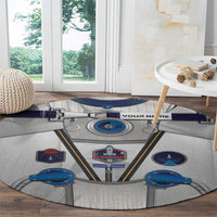 Personalized Astronaut Round Carpet Space Diving Suit - Wonder Print Shop
