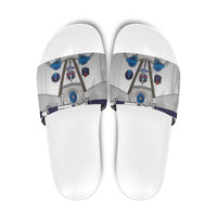 Personalized Astronaut Slide Sandals Space Diving Suit - Wonder Print Shop