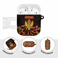 Montenegro AirPods Case Coat Of Arms Fire Style - Wonder Print Shop