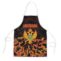 Montenegro Apron Coat Of Arms Fire Style - Wonder Print Shop
