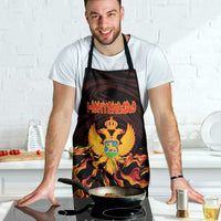 Montenegro Apron Coat Of Arms Fire Style - Wonder Print Shop