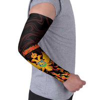 Montenegro Arm Sleeves Coat Of Arms Fire Style - Wonder Print Shop