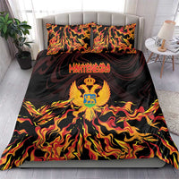 Montenegro Bedding Set Coat Of Arms Fire Style - Wonder Print Shop