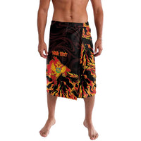 Personalized Montenegro Lavalava Coat Of Arms Fire Style - Wonder Print Shop