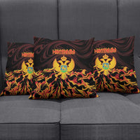 Montenegro Pillow Cover Coat Of Arms Fire Style - Wonder Print Shop