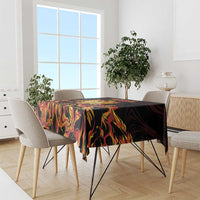 Montenegro Tablecloth Coat Of Arms Fire Style - Wonder Print Shop