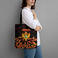 Montenegro Tote Bag Coat Of Arms Fire Style - Wonder Print Shop