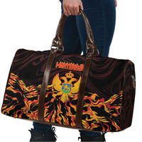 Montenegro Travel Bag Coat Of Arms Fire Style - Wonder Print Shop