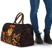 Montenegro Travel Bag Coat Of Arms Fire Style - Wonder Print Shop