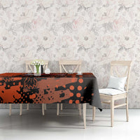 Netherlands Tablecloth Lion With Daisy Flower - Wonder Print Shop