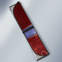 Norway Auto Sun Shade The Moose With Saxifrage Flowers Galaxy Style - Wonder Print Shop