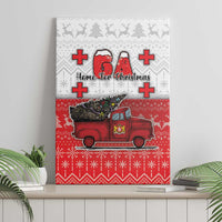Georgia Christmas Canvas Wall Art GA Home For Christmas - Wonder Print Shop