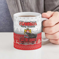 Georgia Christmas Ceramic Mug GA Home For Christmas - Wonder Print Shop