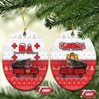 Georgia Christmas Ceramic Ornament GA Home For Christmas - Wonder Print Shop