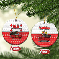 Georgia Christmas Ceramic Ornament GA Home For Christmas - Wonder Print Shop