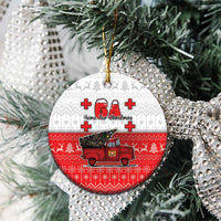Georgia Christmas Ceramic Ornament GA Home For Christmas - Wonder Print Shop