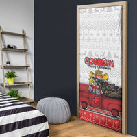 Georgia Christmas Door Cover GA Home For Christmas - Wonder Print Shop