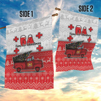 Georgia Christmas Garden Flag GA Home For Christmas - Wonder Print Shop