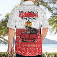 Georgia Christmas Hawaiian Shirt GA Home For Christmas - Wonder Print Shop