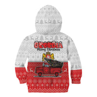 Georgia Christmas Kid Hoodie GA Home For Christmas - Wonder Print Shop