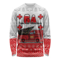 Georgia Christmas Long Sleeve Shirt GA Home For Christmas - Wonder Print Shop