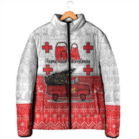 Georgia Christmas Padded Jacket GA Home For Christmas - Wonder Print Shop