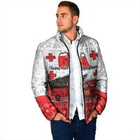 Georgia Christmas Padded Jacket GA Home For Christmas - Wonder Print Shop