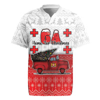 Georgia Christmas Rugby Jersey GA Home For Christmas - Wonder Print Shop