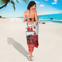 Georgia Christmas Sarong GA Home For Christmas - Wonder Print Shop