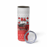 Georgia Christmas Skinny Tumbler GA Home For Christmas - Wonder Print Shop