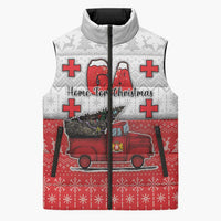 Georgia Christmas Sleeveless Puffer Jacket GA Home For Christmas - Wonder Print Shop
