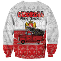 Georgia Christmas Sweatshirt GA Home For Christmas - Wonder Print Shop