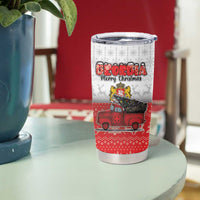 Georgia Christmas Tumbler Cup GA Home For Christmas - Wonder Print Shop