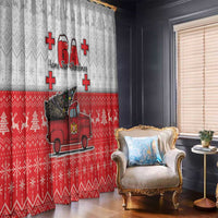 Georgia Christmas Window Curtain GA Home For Christmas - Wonder Print Shop