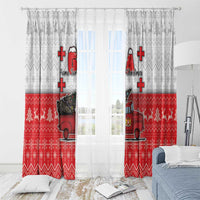 Georgia Christmas Window Curtain GA Home For Christmas - Wonder Print Shop