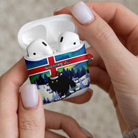 Iceland Christmas AirPods Case Yule Cat Gledileg Jol - Wonder Print Shop