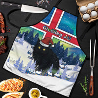 Iceland Christmas Apron Yule Cat Gledileg Jol - Wonder Print Shop