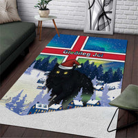 Iceland Christmas Area Rug Yule Cat Gledileg Jol - Wonder Print Shop