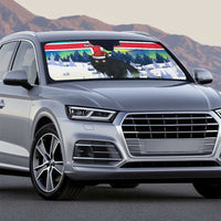 Iceland Christmas Auto Sun Shade Yule Cat Gledileg Jol - Wonder Print Shop