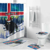 Iceland Christmas Bathroom Set Yule Cat Gledileg Jol - Wonder Print Shop
