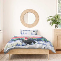 Iceland Christmas Bedding Set Yule Cat Gledileg Jol - Wonder Print Shop