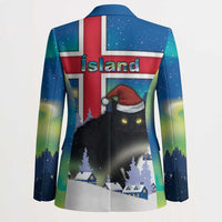 Iceland Christmas Blazer Yule Cat Gledileg Jol - Wonder Print Shop