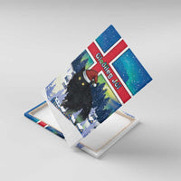 Iceland Christmas Canvas Wall Art Yule Cat Gledileg Jol - Wonder Print Shop