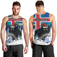 Iceland Christmas Men Tank Top Yule Cat Gledileg Jol - Wonder Print Shop