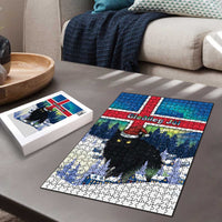 Iceland Christmas Puzzle Yule Cat Gledileg Jol - Wonder Print Shop