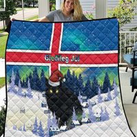 Iceland Christmas Quilt Yule Cat Gledileg Jol - Wonder Print Shop