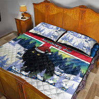 Iceland Christmas Quilt Bed Set Yule Cat Gledileg Jol - Wonder Print Shop