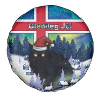 Iceland Christmas Spare Tire Cover Yule Cat Gledileg Jol - Wonder Print Shop